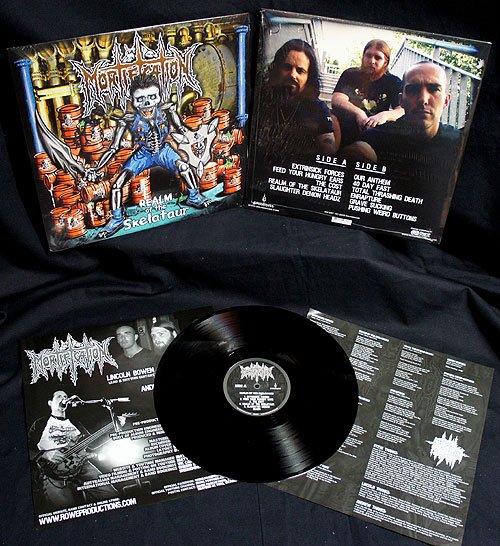 Mortification - Realm Of The Skelataur [LP] BLACK