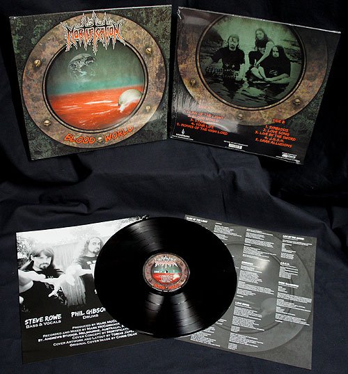 Mortification - Blood World [LP] BLACK Re-Issue