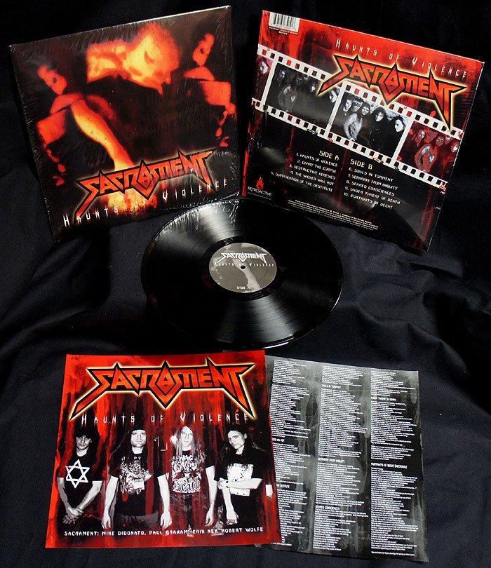 Sacrament - Haunts Of Violence [LP] BLACK